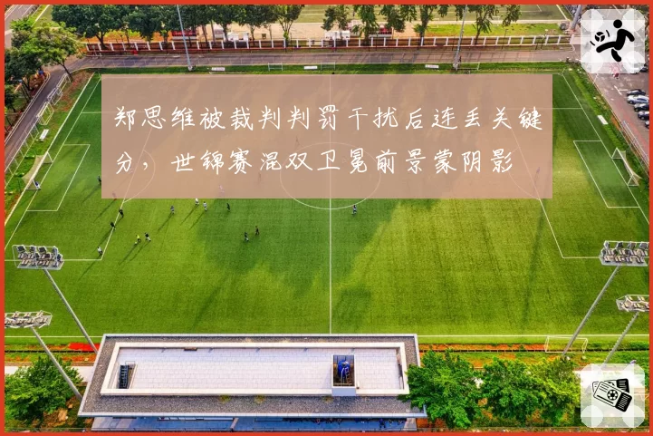 郑思维被裁判判罚干扰后连丢关键分，世锦赛混双卫冕前景蒙阴影